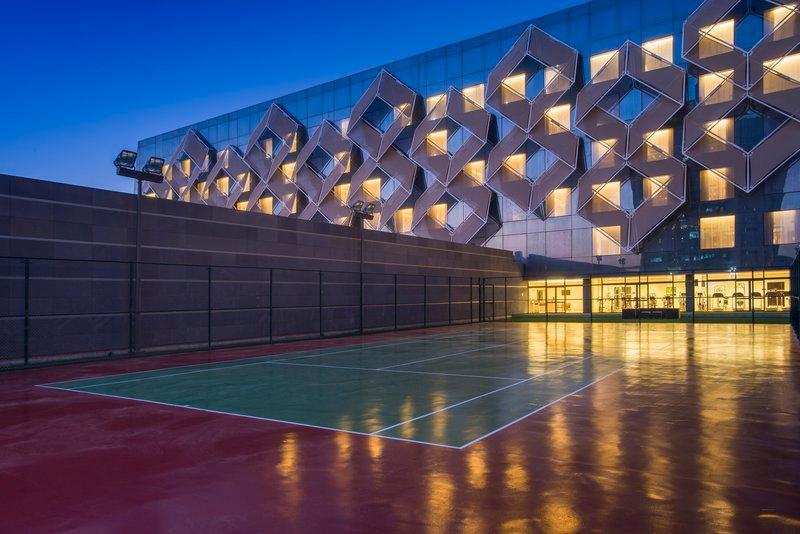 利雅得皇冠假日酒店 - Rdc酒店与会议中心 利雅德 外观 照片 The sports hall
